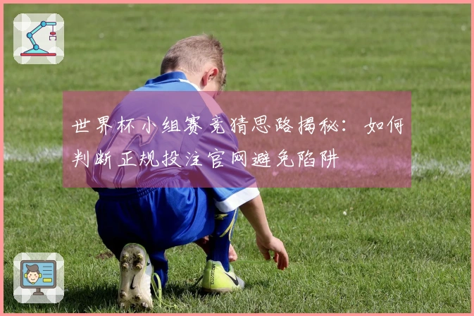 世界杯小组赛竞猜思路揭秘：如何判断正规投注官网避免陷阱